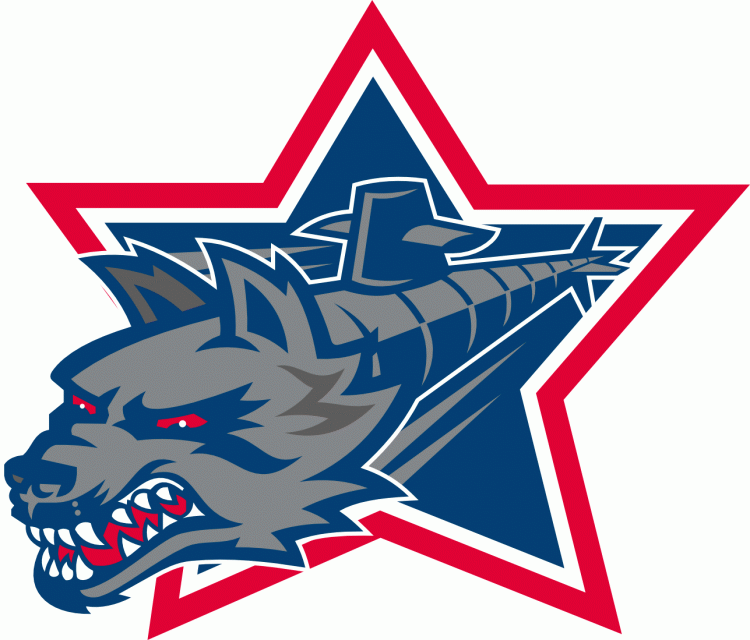 Hartford Wolf Pack 2013-Pres Secondary Logo vinyl decal